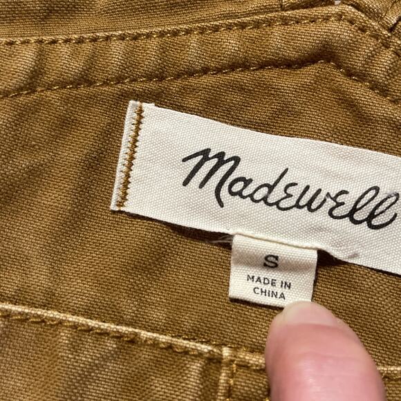Madewell Overalls Canvas Duck Work Wear Garden Sz Small Womens - Picture 5 of 10
